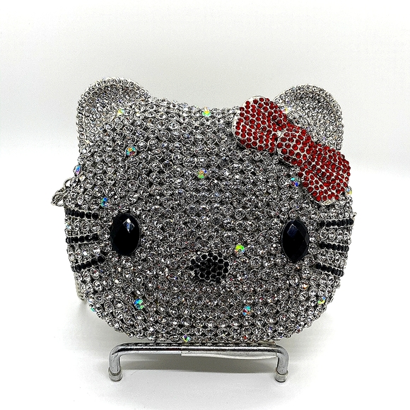 Hello kitty bling purse. more pictures dm me through app or number 2029247782 - Picture 4 of 4